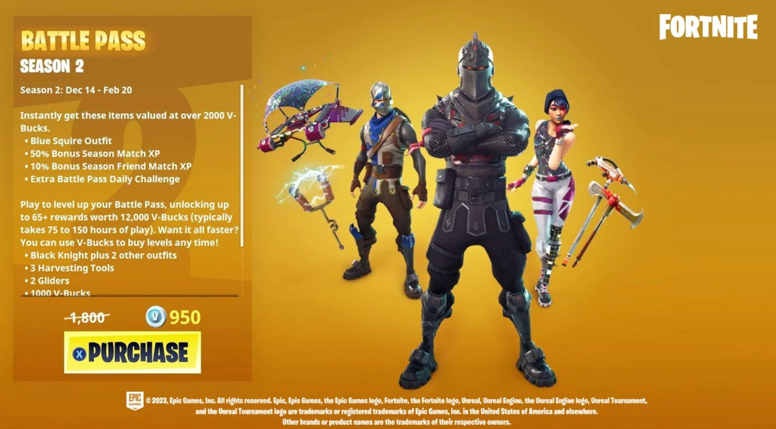 Fortnite Battle Pass Price